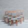 Set of Six Mid-Century Danish Oak Dining Chairs