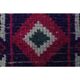 1970s Vintage Turkish Oushak Handmade Wool Cotton White Runner Rug 75x336