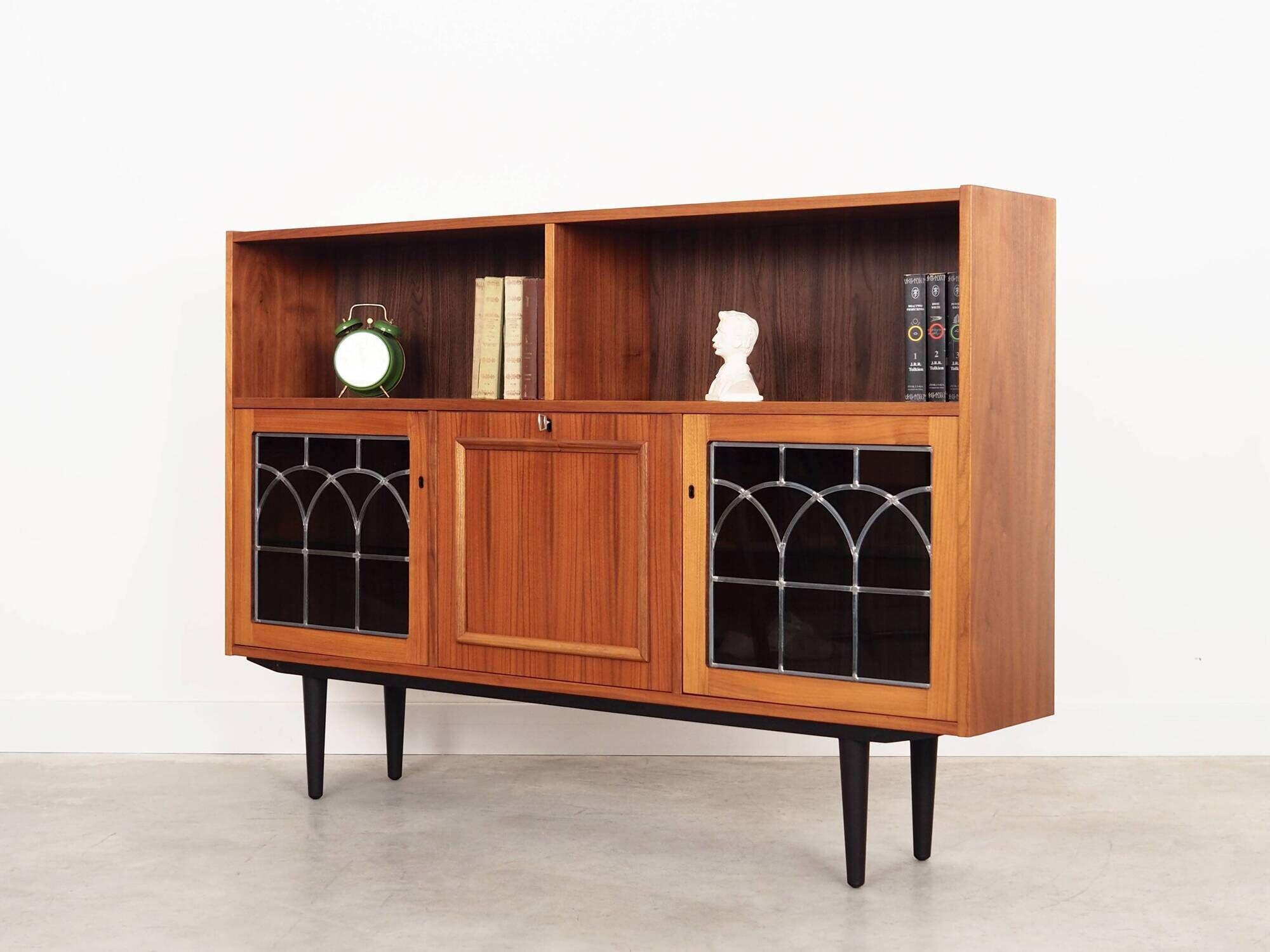 Teak bookcase, Danish design, 1970s, production: Denmark