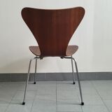 Chair 3107 by Arne Jacobsen for Fritez Hansen old edition