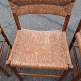 Set of 6 Dordogne model chairs, Robert Sentou edition, 50s