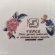 Set of 8 flat plates Sarreguemines model Vence