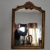 Old gilded mirror, 57x40 cm