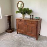 Jam cabinet, folk art furniture, oak, 19th century