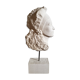 Woman's head in plaster