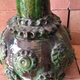 TAMEGROUTE POTTERY VASE IN GLAZED TERRACOTTA