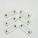 6 Porte Cartes Support Cartes Nom Emplacement A Table Verre Et Métal Argenté