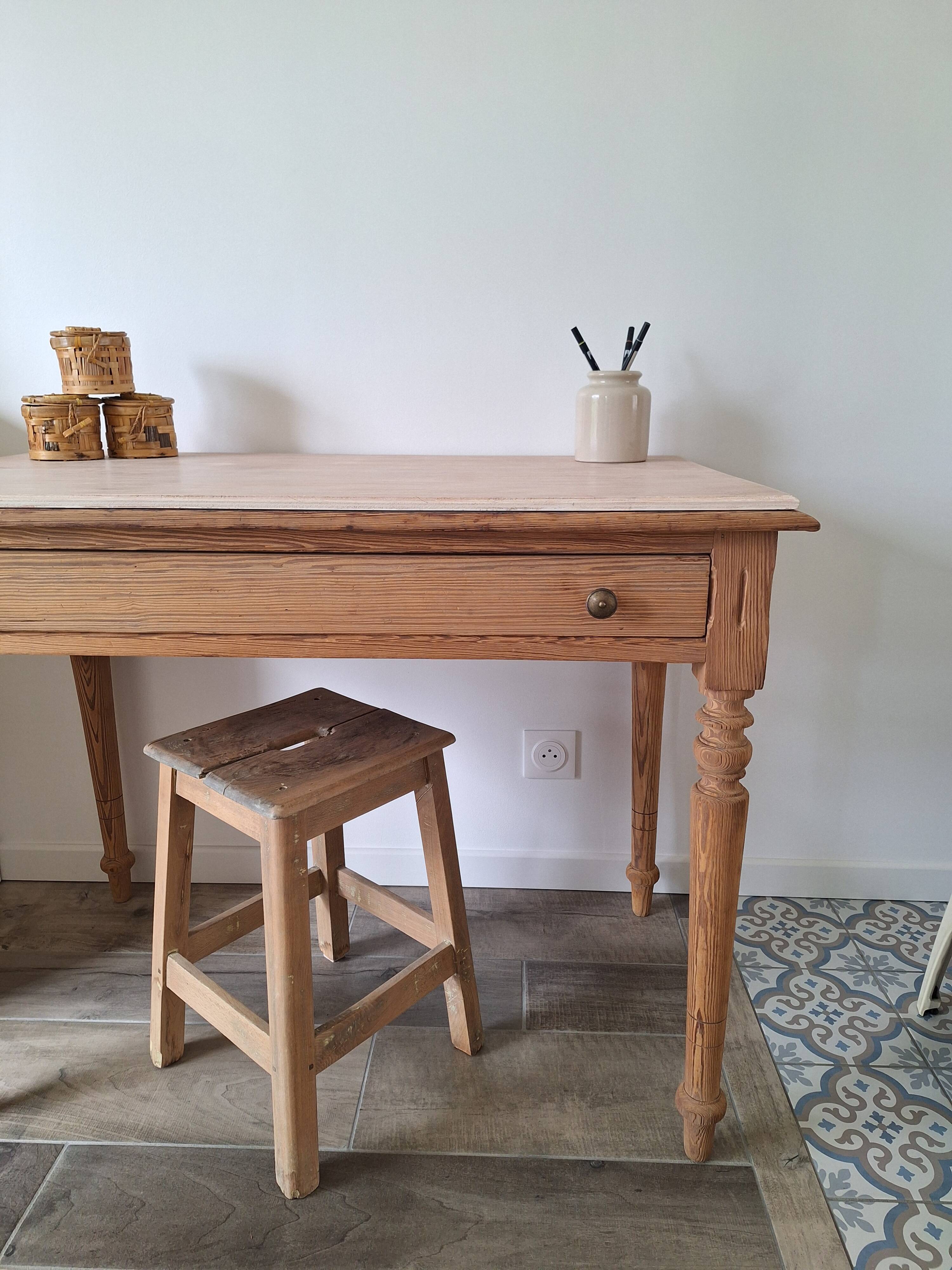 Farmhouse style side table