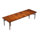 Arne Vodder large dining table in rosewood model 201 Sibast Denmark 1960