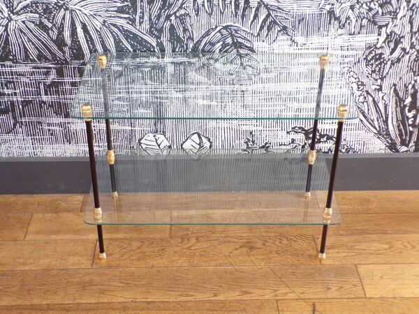 Table présentoir Henri 2 plateaux