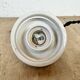 Vintage White Porcelain Pendant Light, 1970s