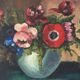 Oil painting flowers 61 x 39 cm