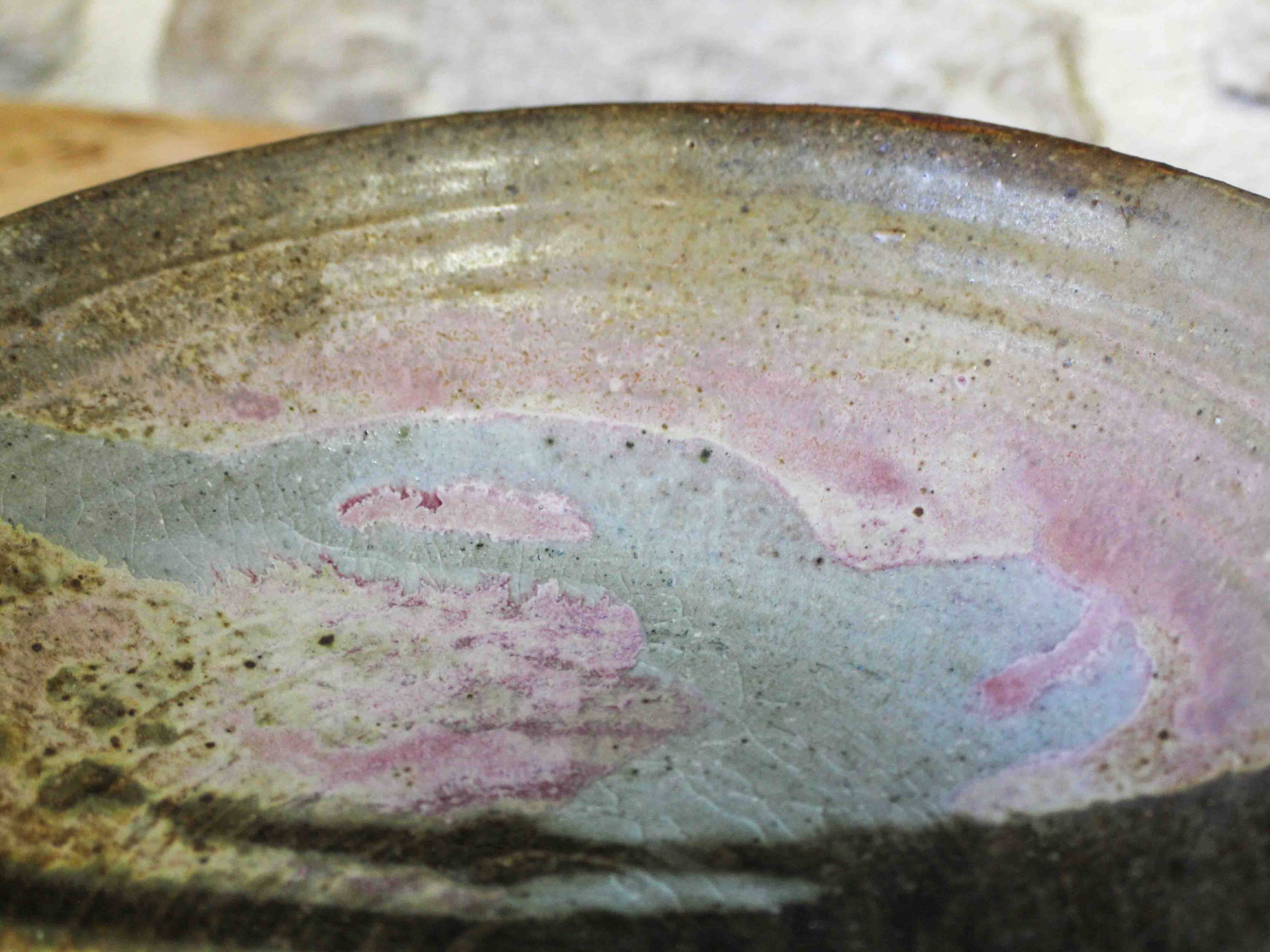 Glazed stoneware bowl Odile Devauchelle