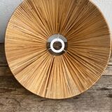 Wicker pendant light
