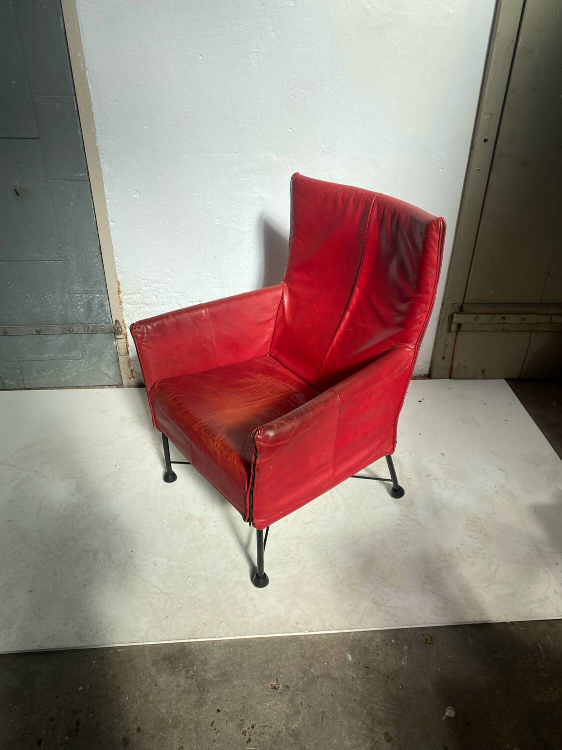 Leather Montis relax from the eighties/nineties