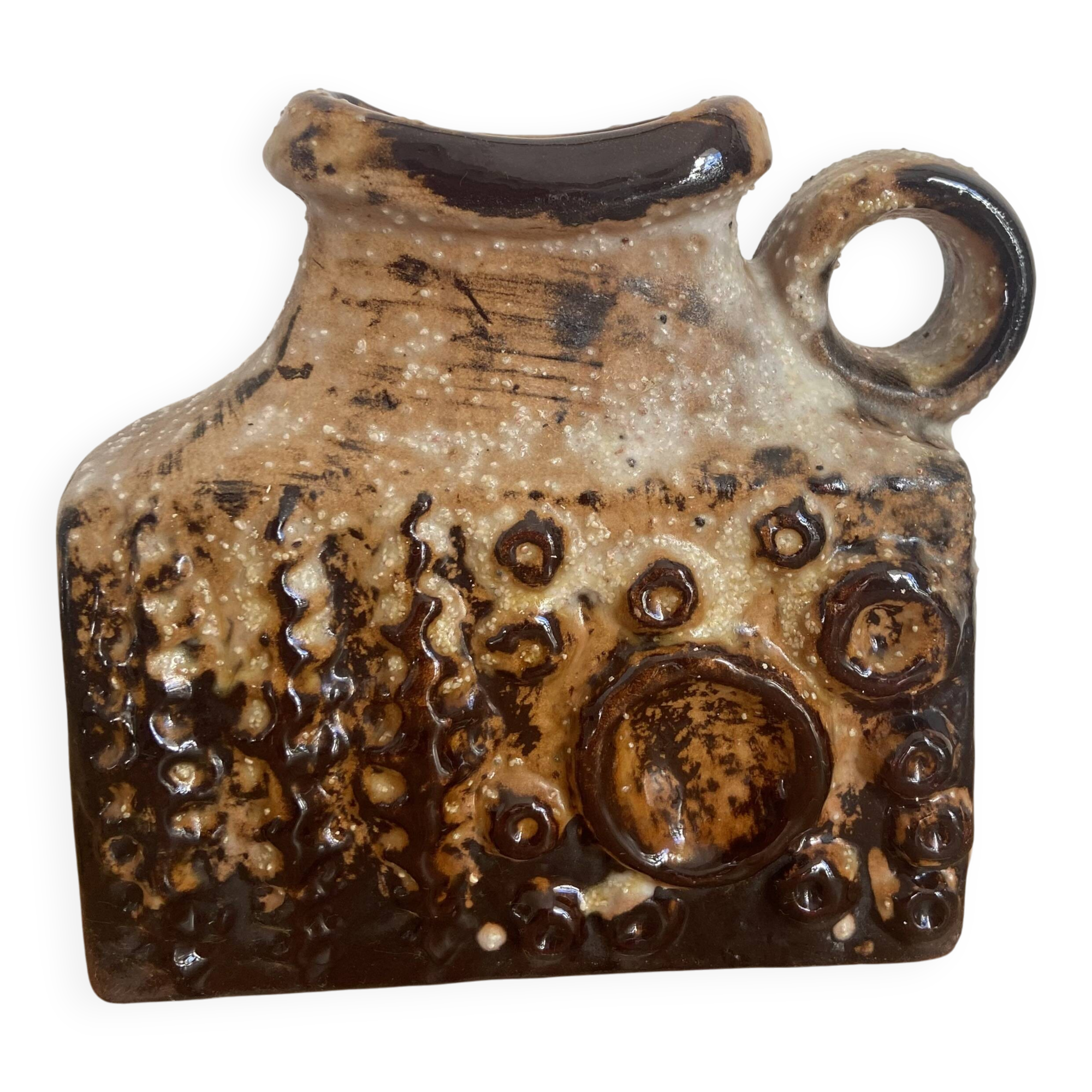 Ceramic vase "Cartens Tönnieshof" West Germany 1960s