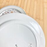 Dessert plates Creil Montereau 40's