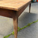 Table de ferme pied fuseau