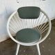 Pair of circle armchairs by Yngve Ekstrom for Swedese  1960