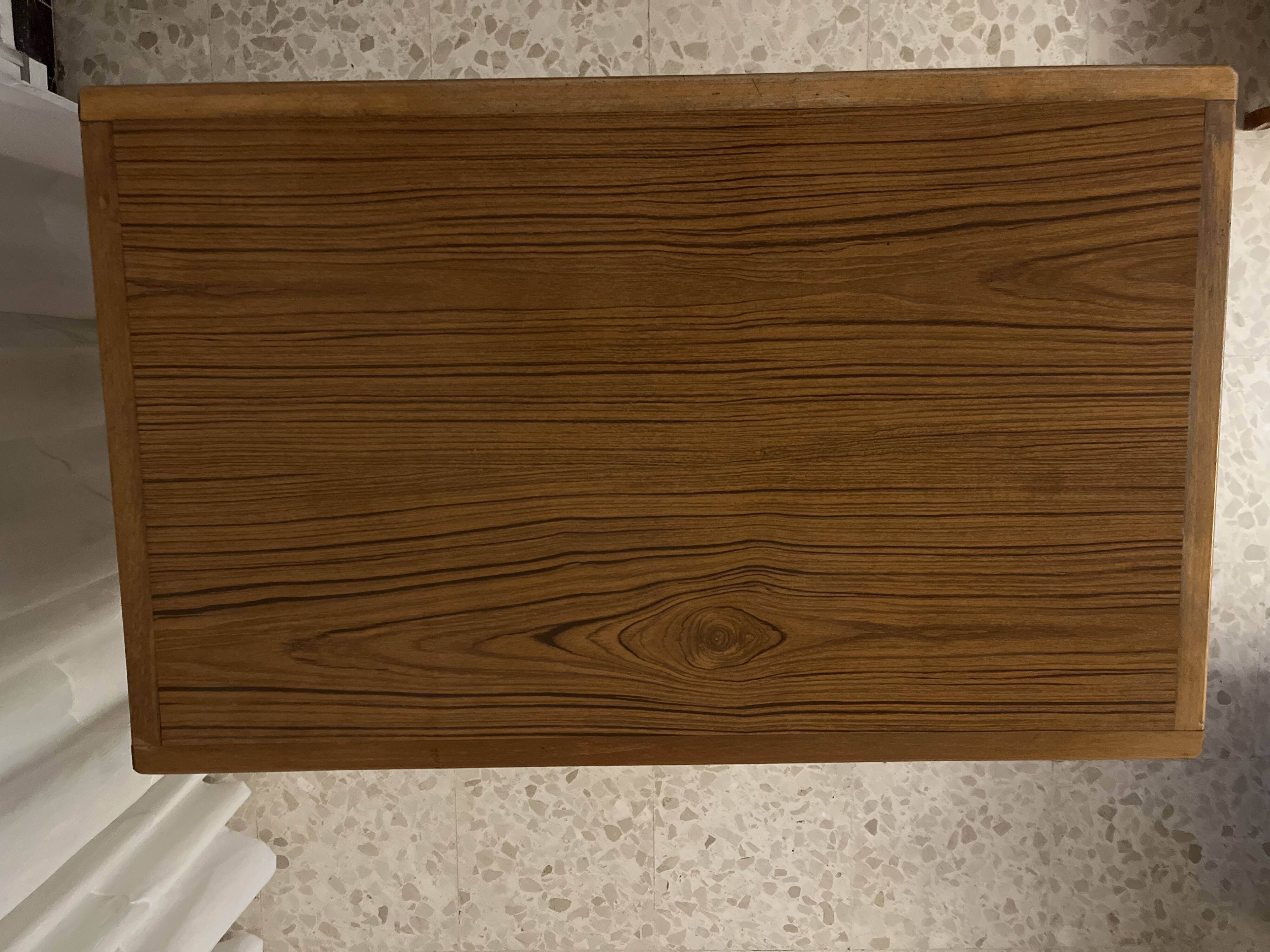 Vintage wooden desk from the 1960s