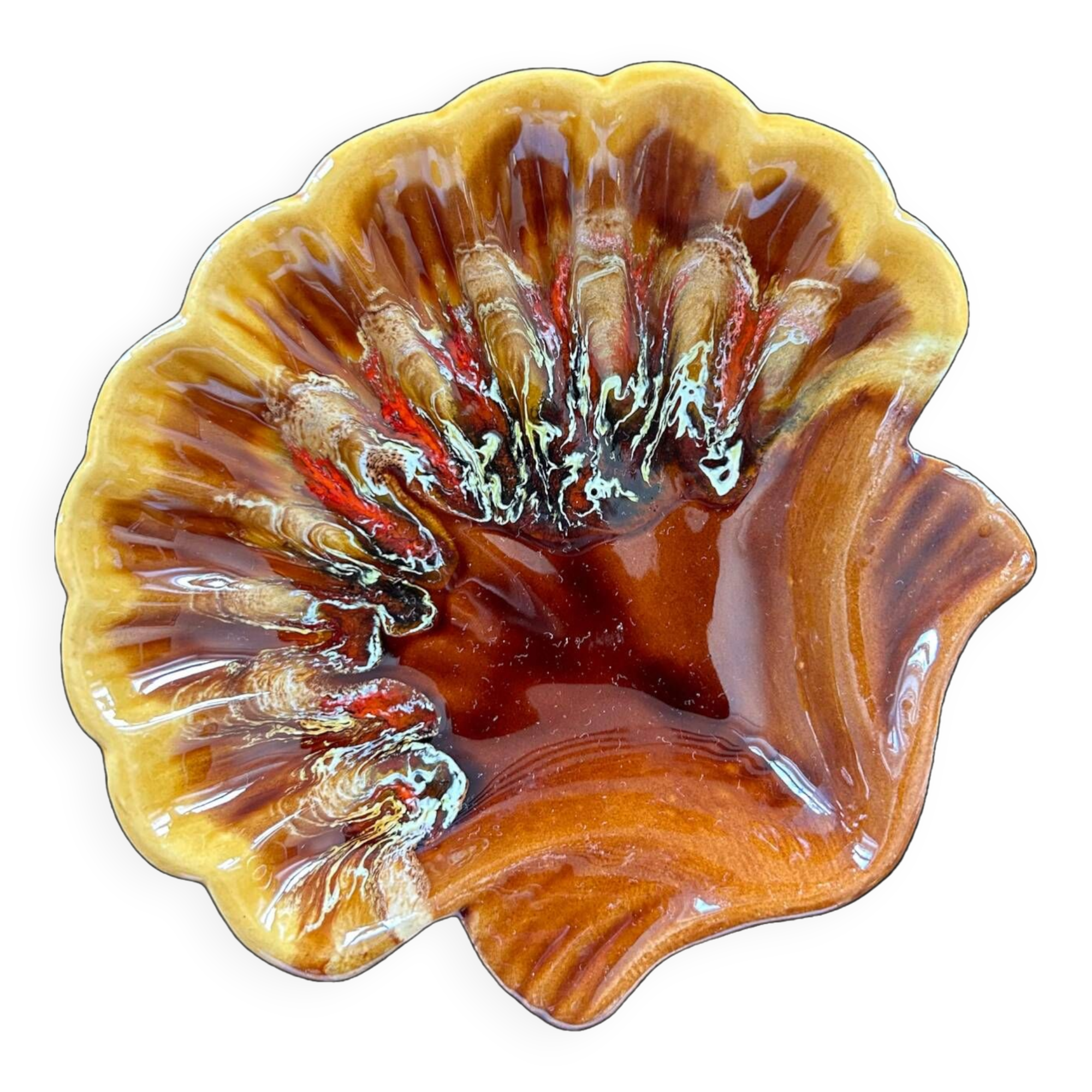 Shell-shaped dish Valauris