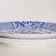 Set of 2 saucers, Lunéville lace, blue and gold, Blairs