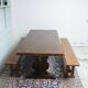 Vintage country monastery dining table