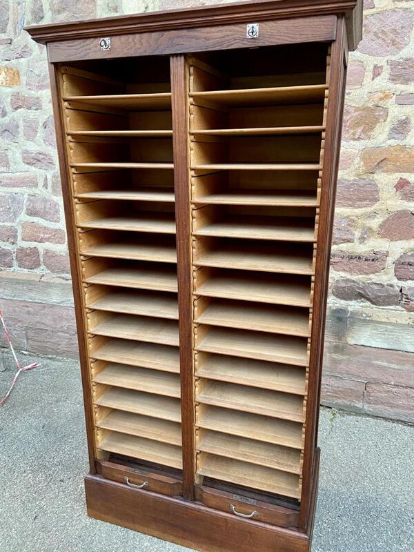 Classeur à rideau art déco