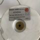 Vintage 1970 Athena Georgia Jacob salmon draped lamp - 50 cm