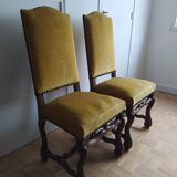 Pair of Louis XIII chairs