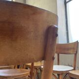 Set of 11 Baumann bistro chairs