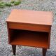 Pair of vintage bedside tables from the 60s in Scandinavian style