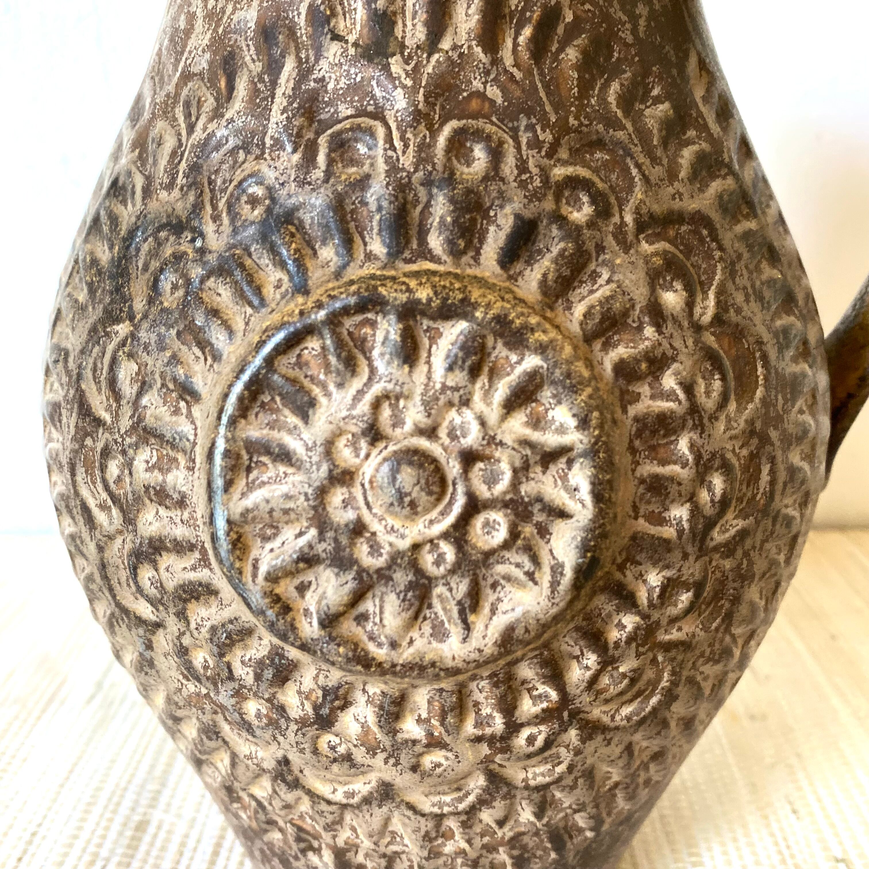 Large pitcher, vintage vase West Germany