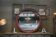 Large Round Industrial Wooden Mirror 1920