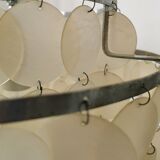 Vintage mother-of-pearl chandelier from the 70s