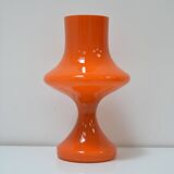 Large glass table lamp, by Stepan Tabery for OPP Jihlava, 1970's.