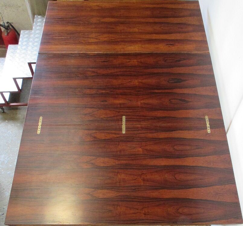 Table transformable system  rosewood