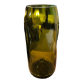 Vase bouteille vin recyclée