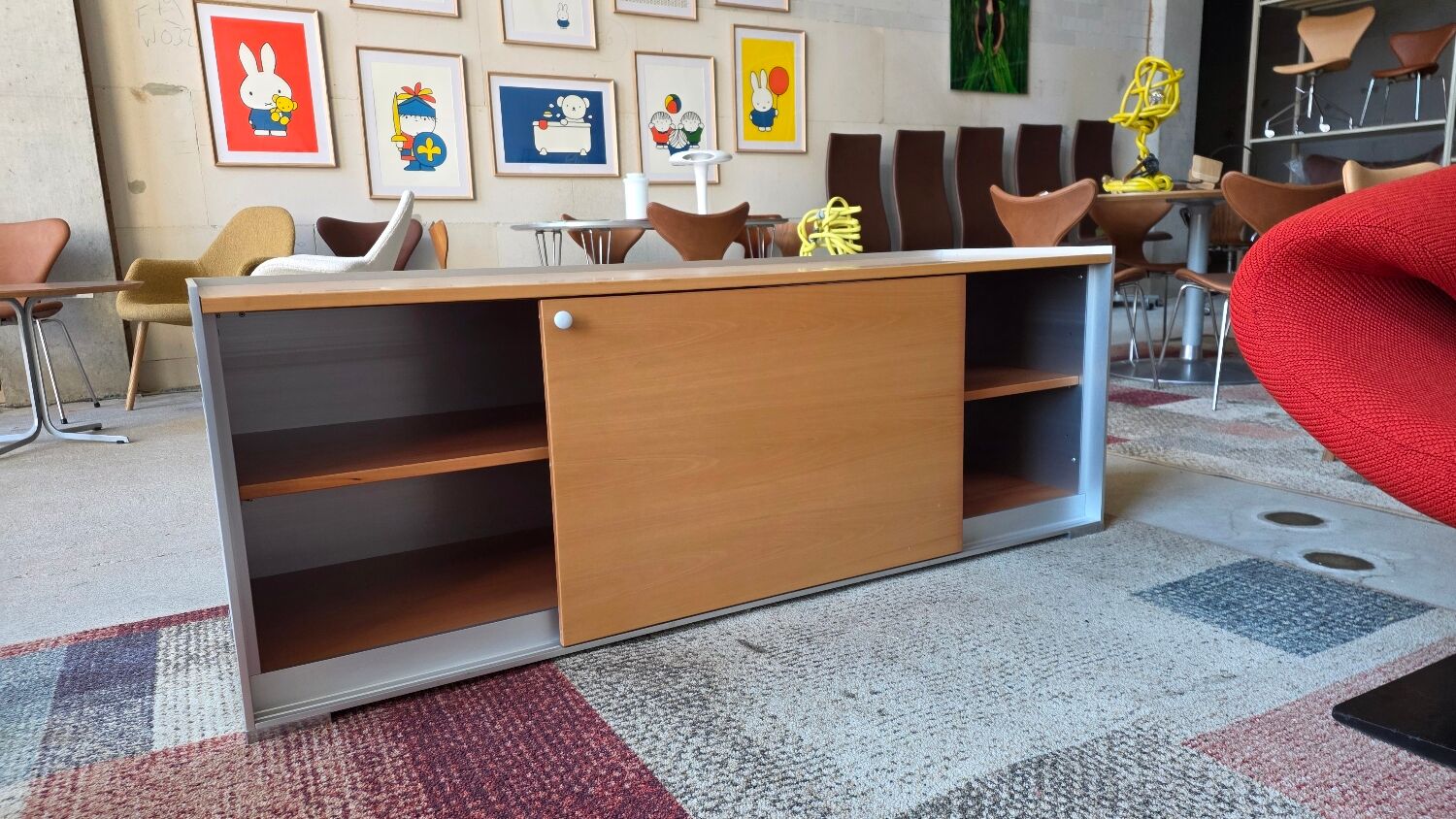 Antonio Ceterrio Spatio Dresior Vitra Aluminium wood dresior