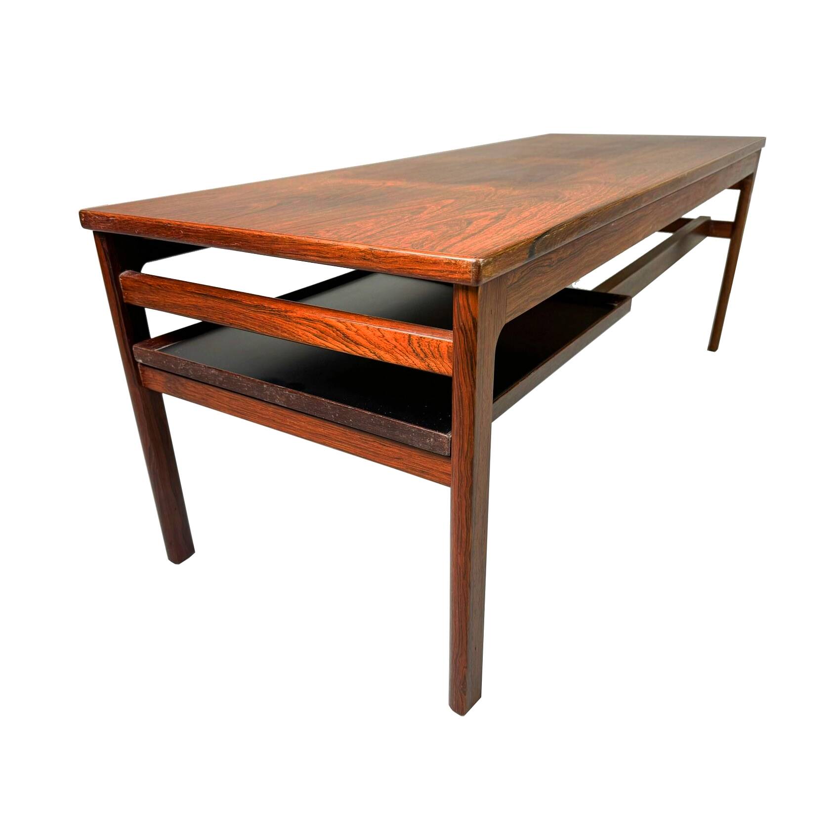 Hans Olsen rosewood coffee table 1960s
