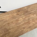 Oak console farm table 3m