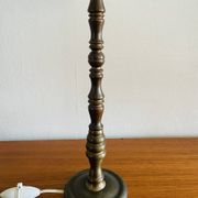 Vintage brass table lamp, circa 1940s - 1950s