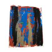 Abstrait Gouache sur papier