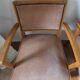 Pair of old rose bridge armchairs