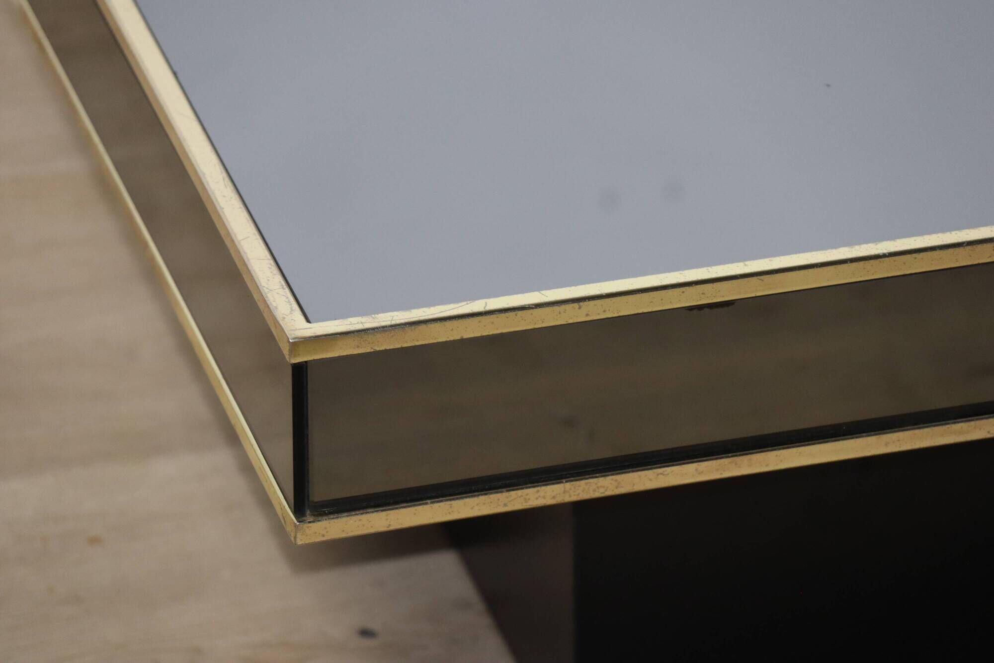 Modular coffee tables edition Cidue, by Willy Rizzo from the 1970s.