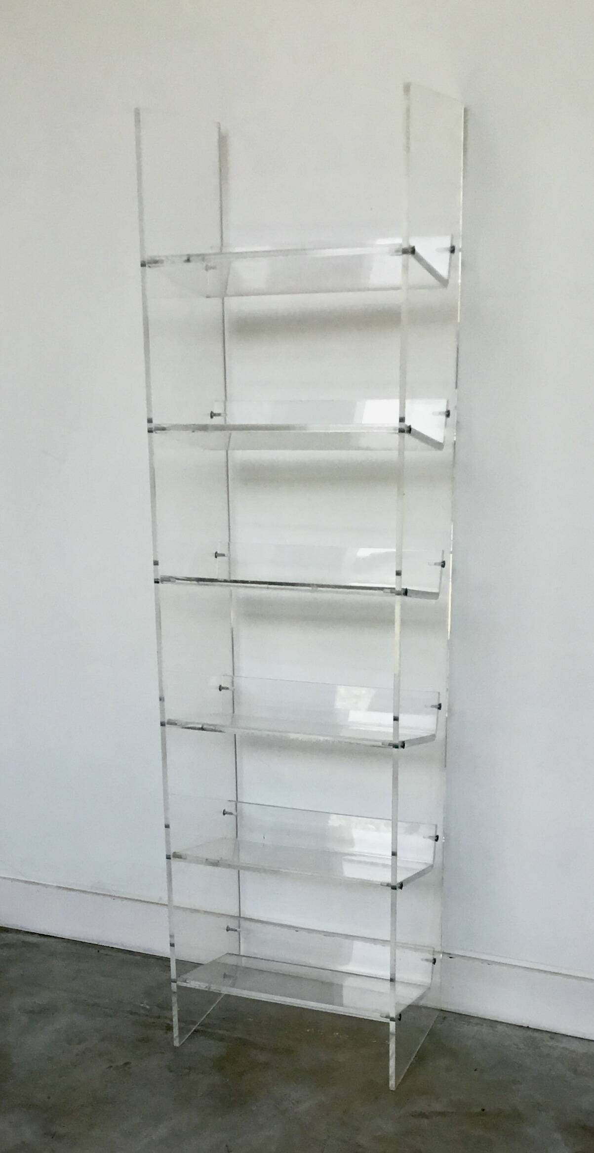 Plexiglass CD rack design 1990