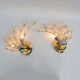 Pair of wall lamps by O. Torlasco Stilkronen, type SI30, Italy, 1970s