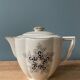 Teapot in Limoges porcelain. Charles Ahrenfeldt House