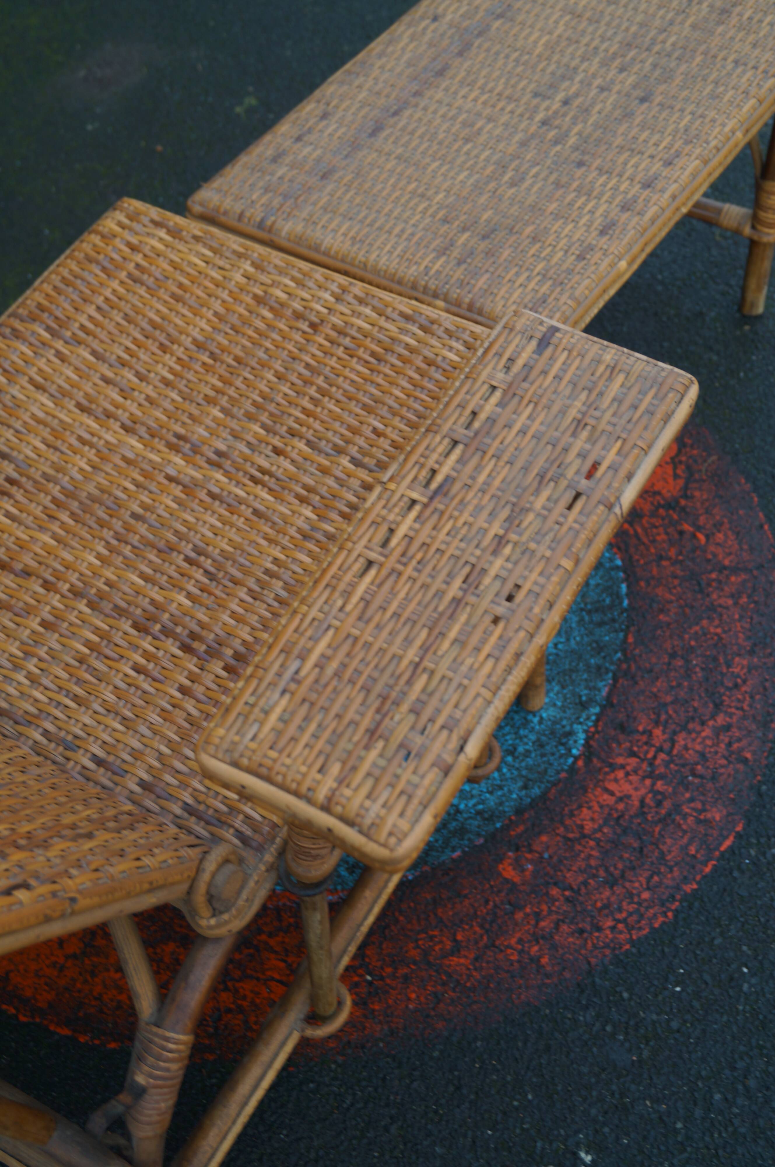 Bamboo rest chair 1930