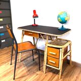 Rattan desk